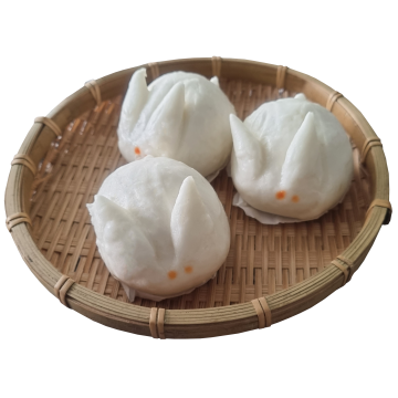 Rabbit Lotus Bao (5 pcs)